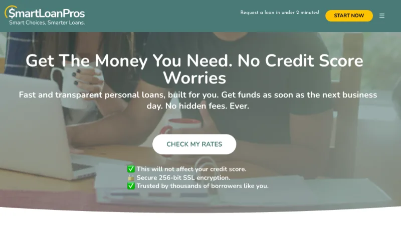 Smart Loan Pros website